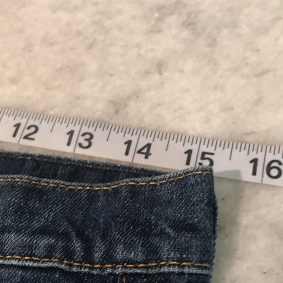 Gap Denim Shorts Womens 27 Blue Jean Summer Cuffed Boho Coastal Cowgirl Beach - Picture 8 of 11